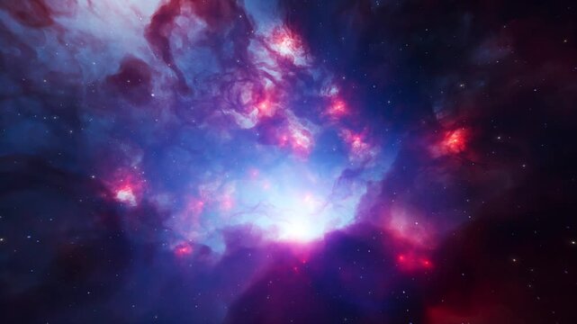 Hyper-speed Travel Through Deep Space Nebulae and Galaxies