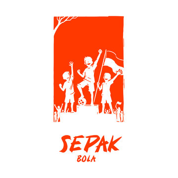 Lomba sepak bola tarkam antar kampung HUT kerdekaan RI 17 agustus