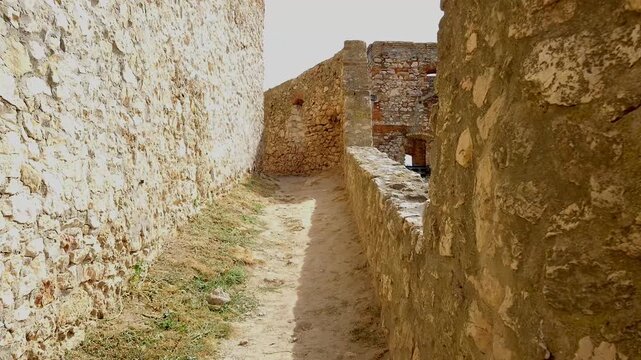 The Castle of Csesznek in Hungary