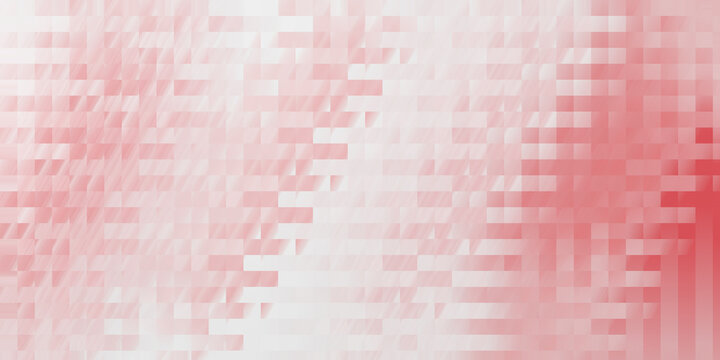 Abstract red pixelated background with gradient effect