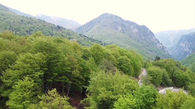 mountain landscape with mountains