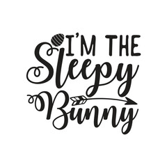 Fototapeta premium I'm The Sleepy Bunny 2