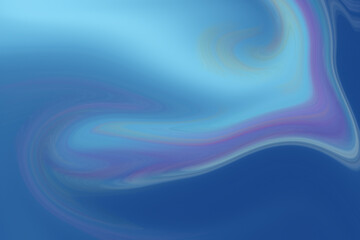 Fototapeta premium Abstract fluid background with swirling blue and violet liquid textures