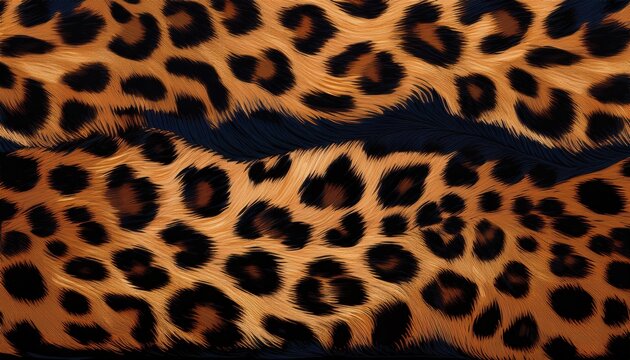 seamless leopard print pattern animal texture background