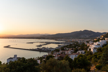 Fototapeta premium sunset over the sea