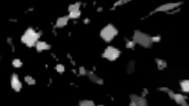Luminous white grid pulses with rapid shimmering flashes creating futuristic seamless cinematic abstract motion background
