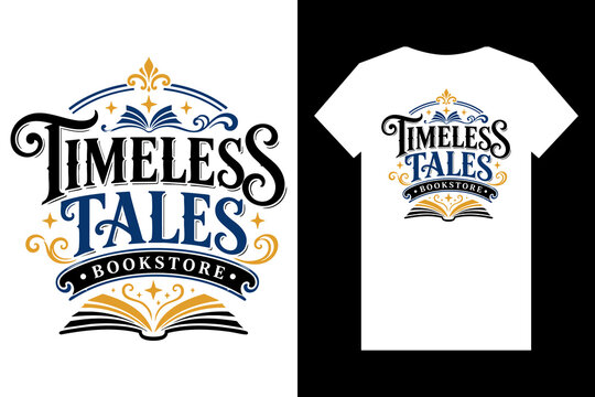 Book Lover Typography T-Shirt Vector Design