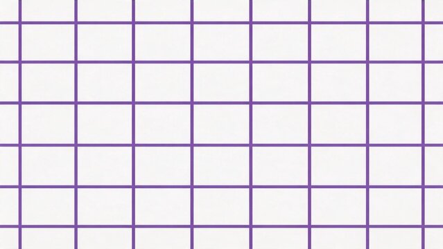 Purple grid on white background