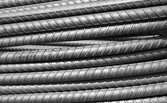 Reinforcement steel rod and deformed