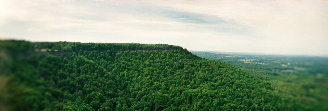 Thatcher state park landscape, Upstate New York