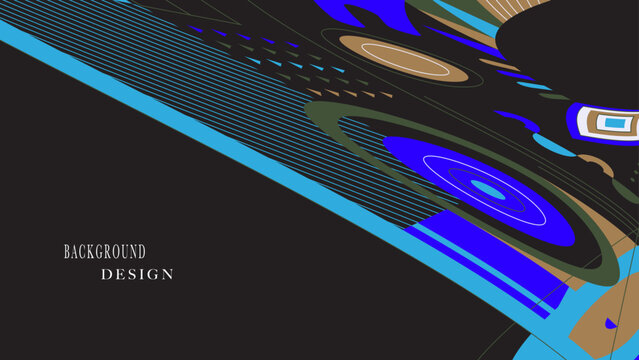 Gradient abstract background geometric shape