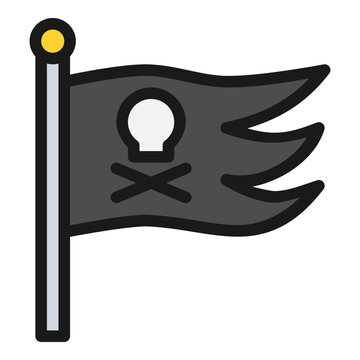 pirate flag icon