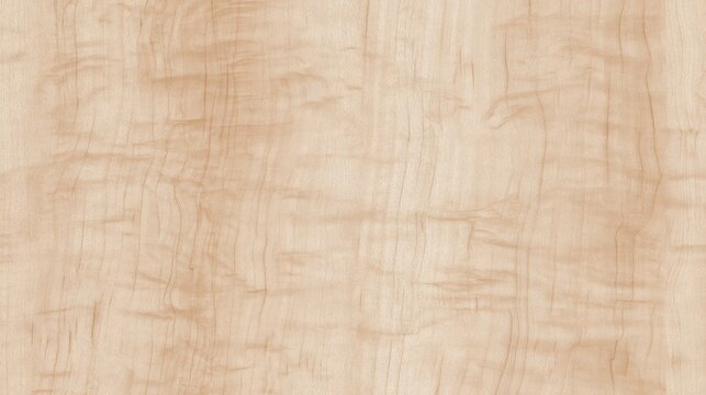 Close-up of pale poplar wood surface with even grain texture and natural light