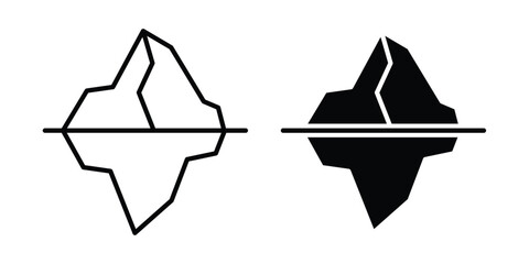 Iceberg icon © Ro