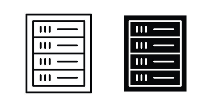 Server rack icon