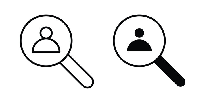 Job candidate icon