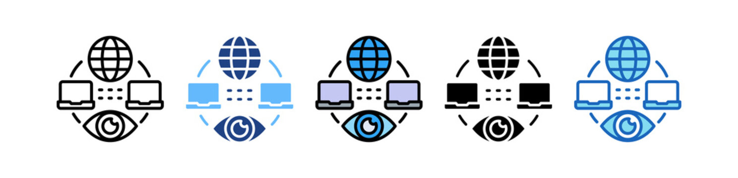 Network Monitoring multiple icon