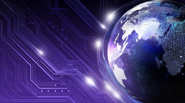 Digital globe visualization technology and data representation