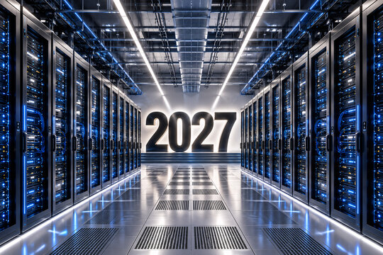 AI Data Center with Giant 2027 in Hyperscale Server Infrastructure