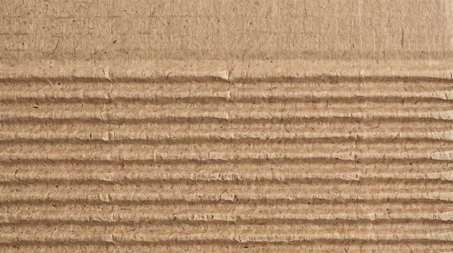 Brown Corrugated Cardboard Texture Background for Logistics