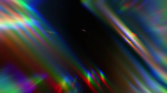 Chromatic Flash Light Leak Soft Blur