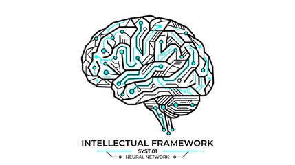 Digital Brain Network, Artificial Intelligence, Neural Network Concept © Berlin