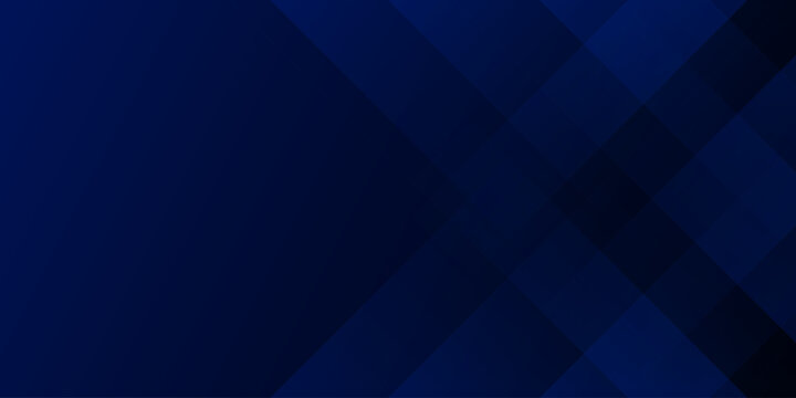 Abstract dark blue background with modern geometric overlapping diagonal lines creating a dynamic and professional texture 