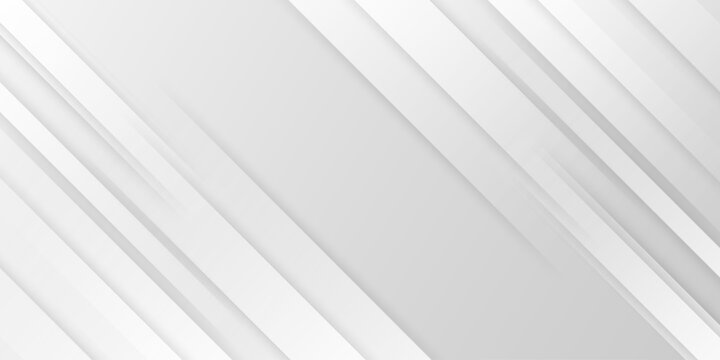 Minimalist White Diagonal Striped Abstract Background with Soft Shadows and Geometric Lines for Modern Graphic Design Projects