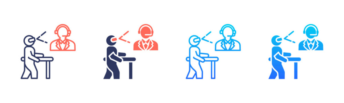 Virtual Rehabilitation Icon Pack In Multiple Styles