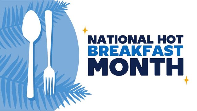 happy national hot breakfast month