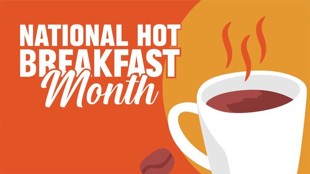 happy national hot breakfast month