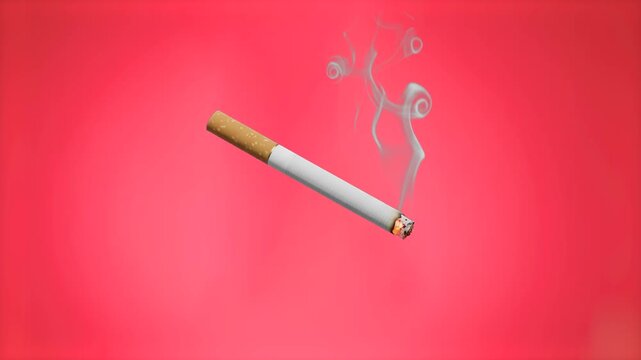 lit cigarette #1 Art Print Lit Cigarette