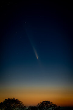Sunsets and comets