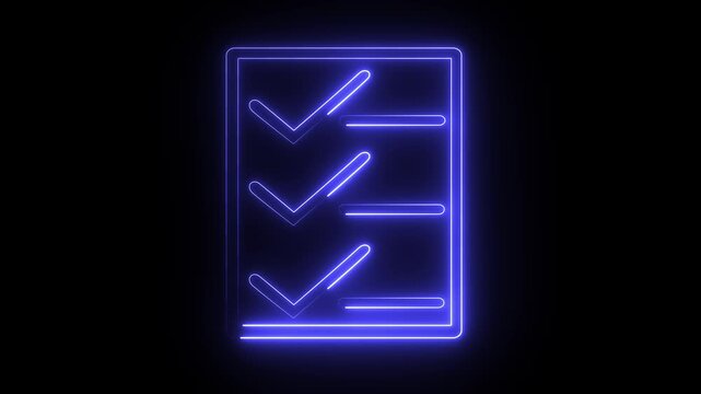 A stylized checklist with three checkboxes and checkmarks on a solid black background.