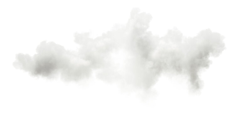 Seasonal serenity cloud floating isolated transparent backgrounds 3d illustrations png