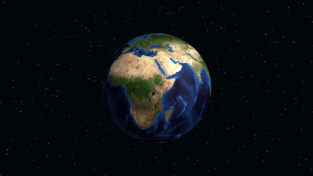 Earth Zoom Animation to Al Hudaydah Yemen with Population Data