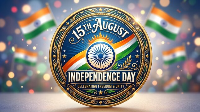 Indian Independence Day celebration. August 15th national holiday