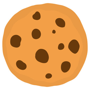 cartoon illustration of cookie 