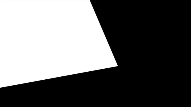 Geometric clock wipe radial transition from black to white and reverse