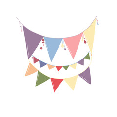 Fototapeta premium an illustration of a decoration for celebrate anything
