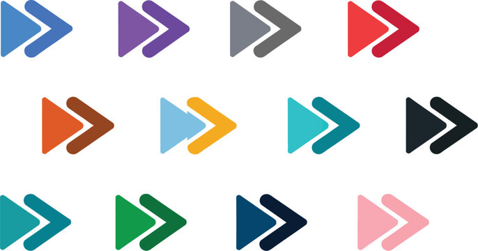 Arrows set, numbered pointers, infographic symbols, process steps, workflow design, business presentation, timeline graphics, navigation, organization, marketing, labels, elements.