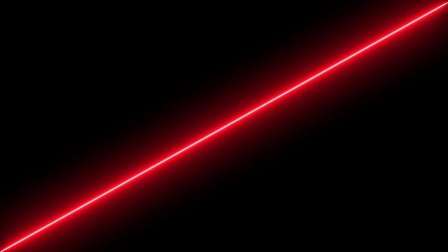 Neon lights blinking lines moving animation. Seamless loop animation of glowing neon line. 4k animation Horizontal glowing colorful neon line animation .Neon color lines as colorful laser wallpaper.