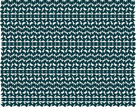 binary code background, seamless abstract geometric pattern with dark teal chaotic jagged shapes and repeating organic spiky structures on a white background