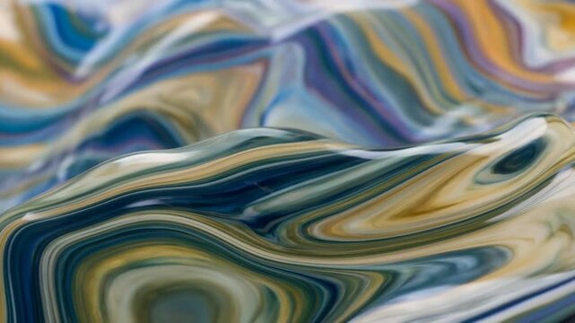 Abstract trippy background with melting eyes concept. Abstract colorful fluid waves with smooth flowing patterns and vibrant swirling textures