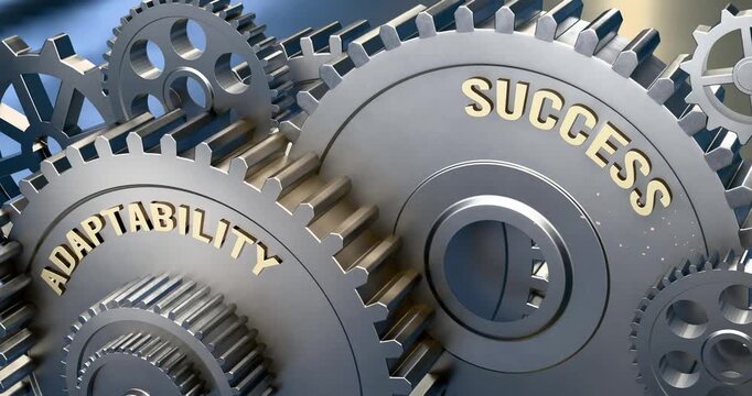 Adaptability is a power gear of success. It's the driving force in the Success Engine. Adaptability sets success in motion. No AI, created by humans for humans.