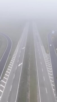 Nilo Maximo Highway near S&atilde;o Jos&eacute; dos Campos, S&atilde;o Paulo, Brazil. Establishing shot, aerial view.