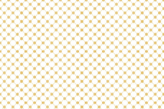 Geometric pattern with golden star symbols on white background, geometric