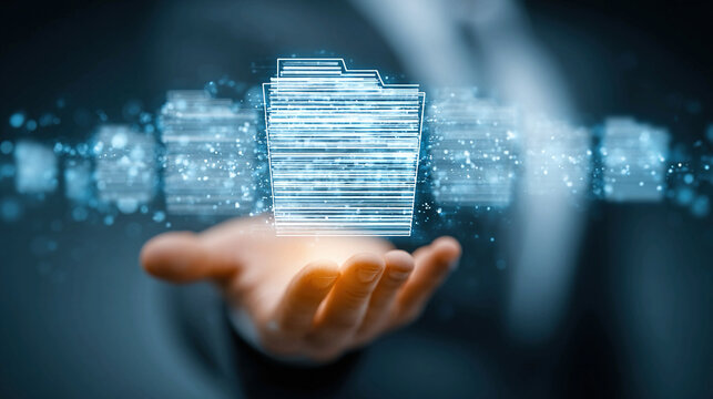 Document management system with digital storage search workflow and secure access improving organizational efficiency reducing data loss and enhancing file management practices
