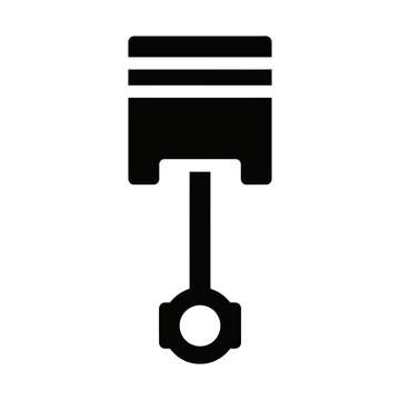 car piston glyph icon