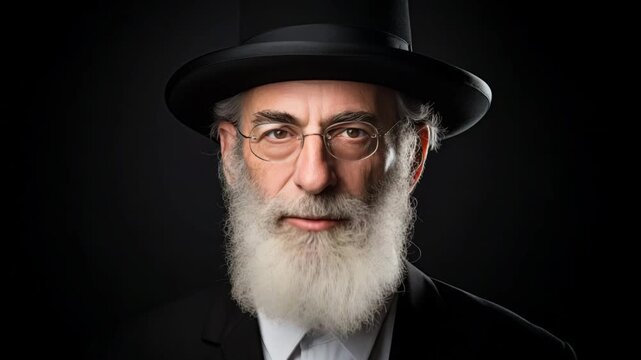 Jewish rabbi portrait